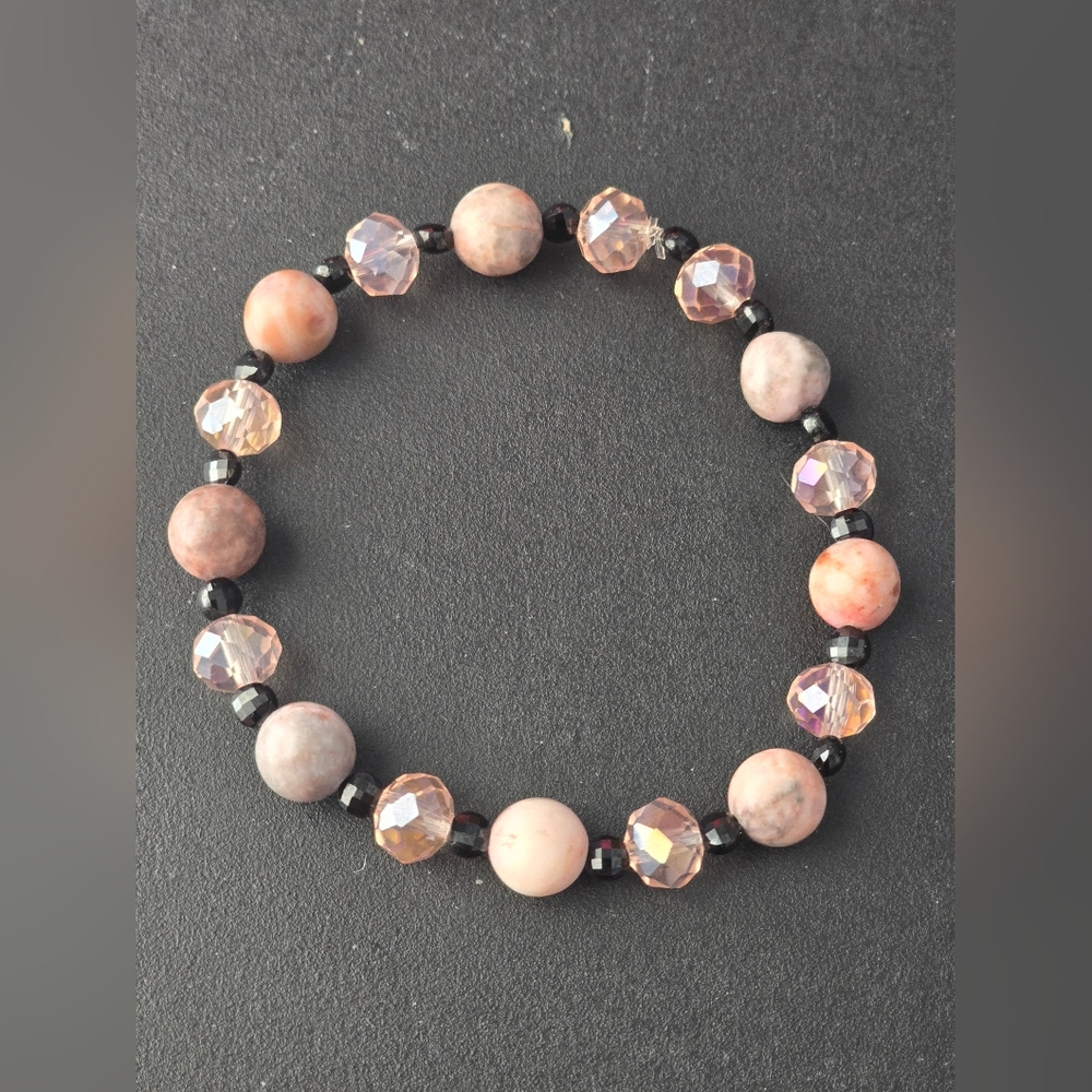 Pink Zebra Jasper Bracelet